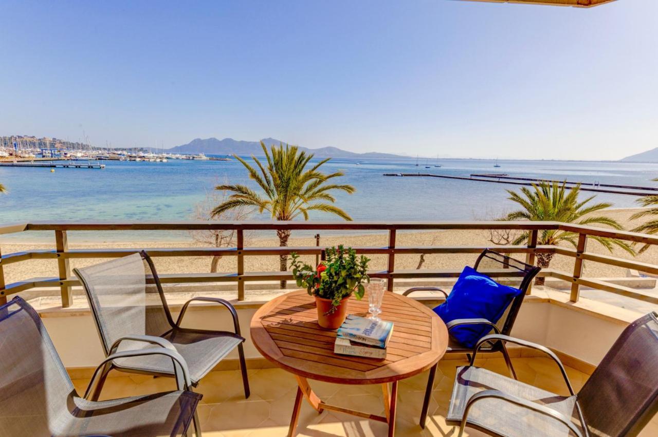 Beachfront Apartment Simar By Sealand Villas Port de Pollenca Bagian luar foto
