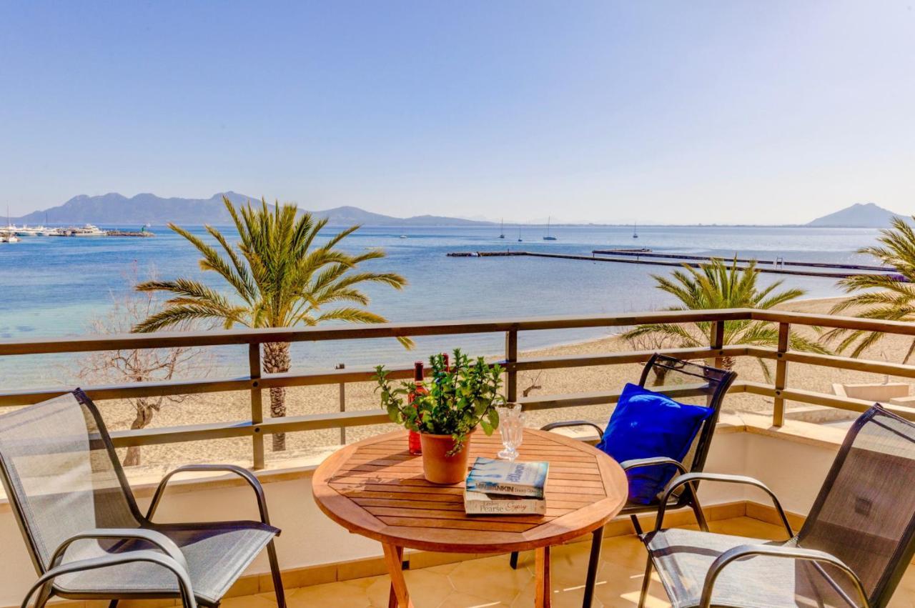 Beachfront Apartment Simar By Sealand Villas Port de Pollenca Bagian luar foto