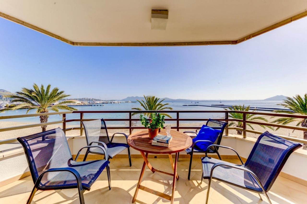 Beachfront Apartment Simar By Sealand Villas Port de Pollenca Bagian luar foto
