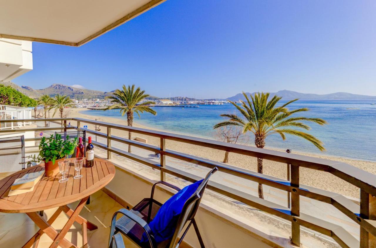 Beachfront Apartment Simar By Sealand Villas Port de Pollenca Bagian luar foto
