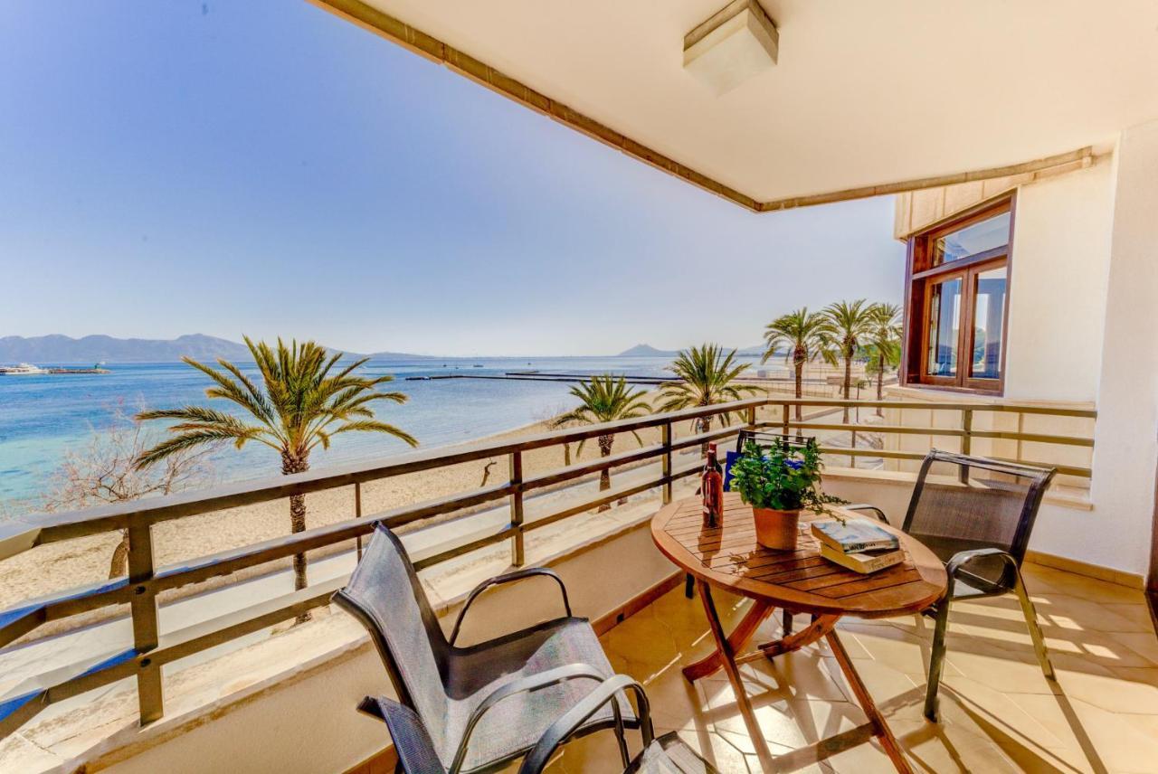 Beachfront Apartment Simar By Sealand Villas Port de Pollenca Bagian luar foto