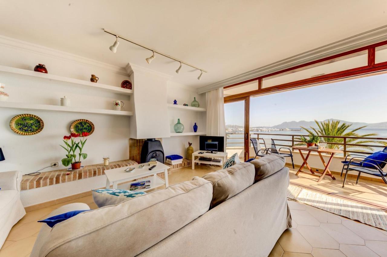 Beachfront Apartment Simar By Sealand Villas Port de Pollenca Bagian luar foto