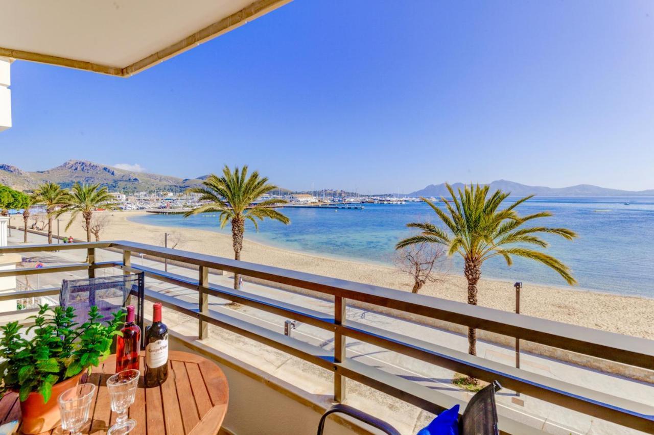 Beachfront Apartment Simar By Sealand Villas Port de Pollenca Bagian luar foto