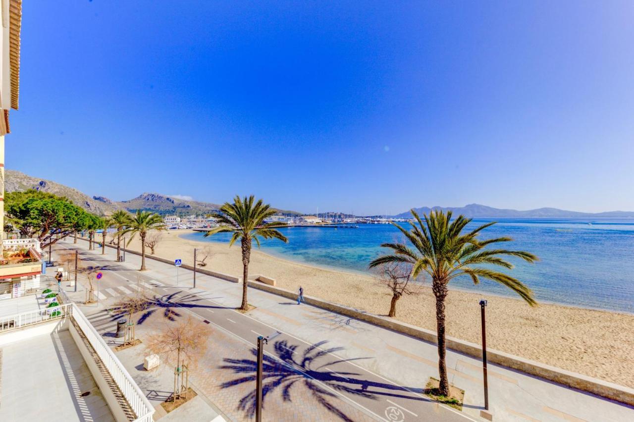 Beachfront Apartment Simar By Sealand Villas Port de Pollenca Bagian luar foto